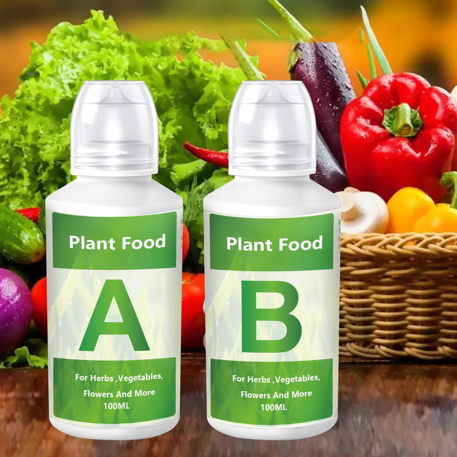 Nutrient Solution Ab - Hydroponische Nährstoffe Dünger AB-Lösungsset Hydroponischer Garten-Pflanzenvorrat