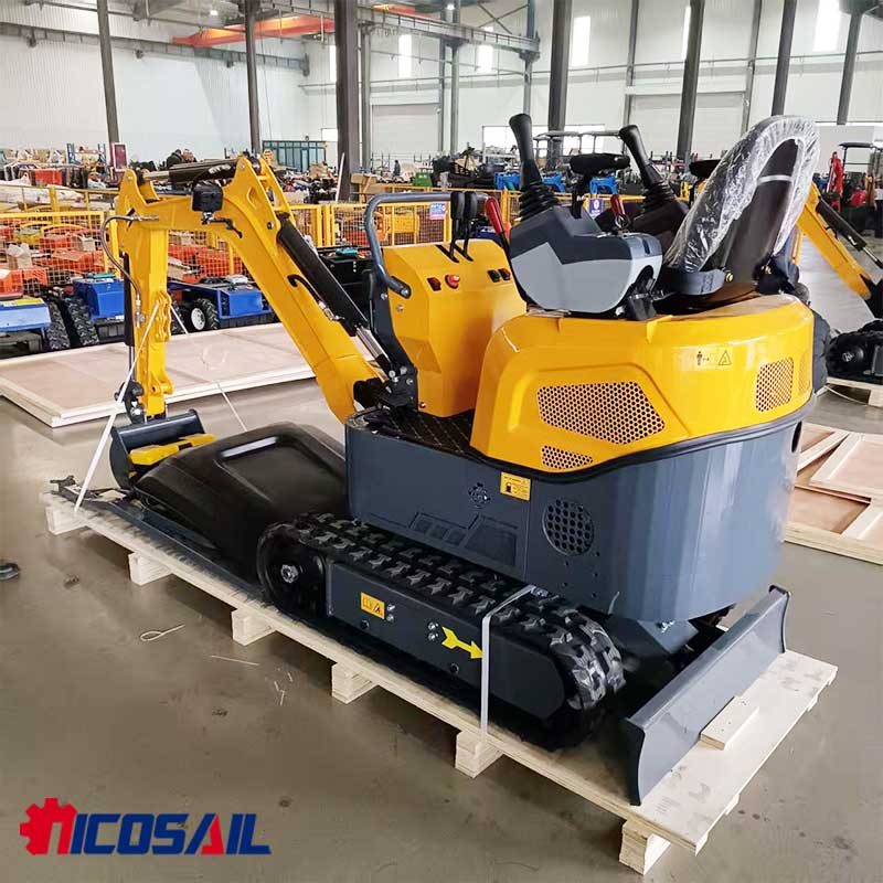 Urban Farming In China - Urbaner Infrastruktur-Minibagger OKW12 (1,2 t) –