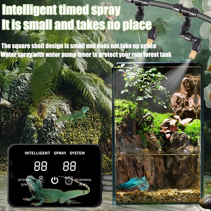 Urban Farming System - Intelligente Reptilien Spray Bewässerung Timer System