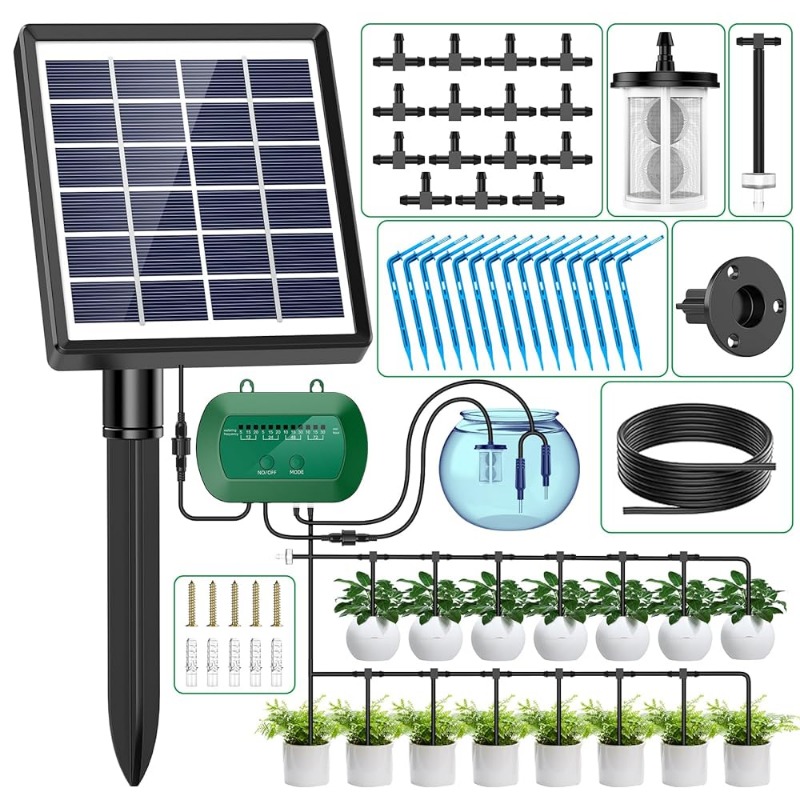 Urban Farming System - Intelligentes Solarbewässerungsset 6V 2W mit eingebauter