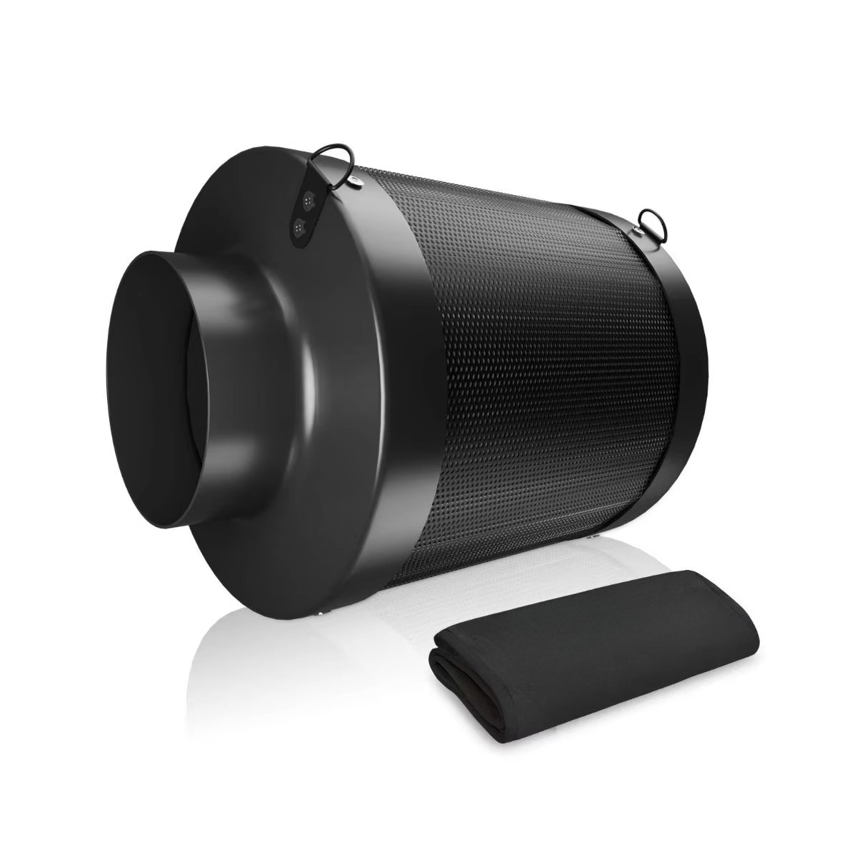 Carbon Filter Inline - 15,2 cm großer, nachfüllbarer Aktivkohlefilter, Inline-Luftfilter,