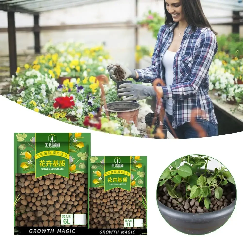 2L Bio-Drainage Tonbälle Blume – Clay Pebble Growing Bewertung und Preis