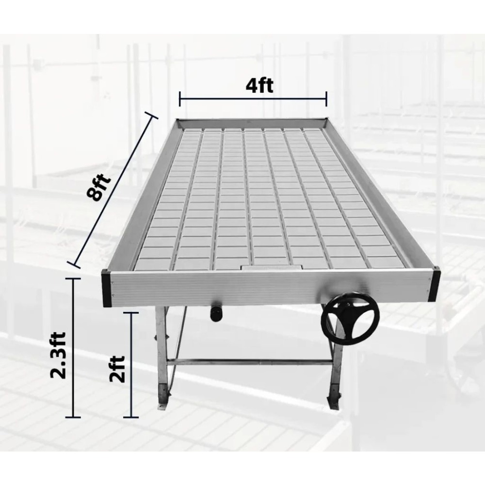 Gewächshaus-Schranktische, Flu – Flood Tray Table Bewertung und Preis
