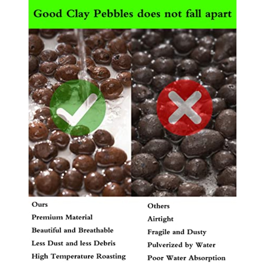 Voulosimi Tonkugeln Hydroponis – Clay Pebble Growing Bewertung und Preis