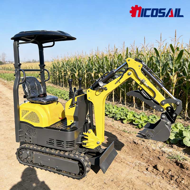 Kompakter 1t Mini-Bagger mit M – Urban Farming In China Bewertung und Preis