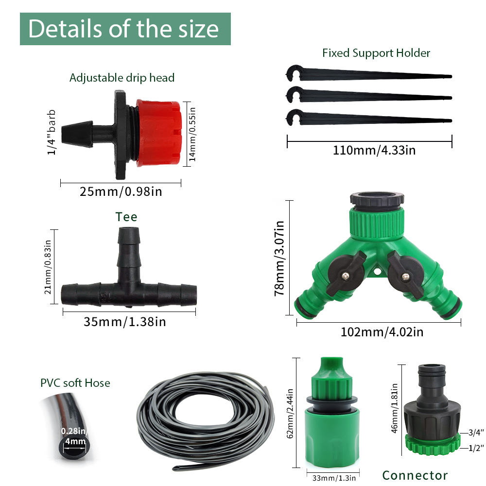 Gewächshaus 15m-30m DIY Tropf  – Urban Farming System Bewertung und Preis