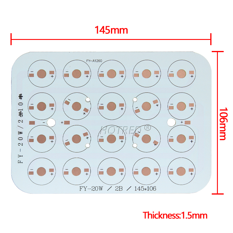 LED-Aluminium-Leiterplatten-Gr – Flood Tray Table Bewertung und Preis