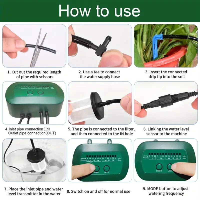 Intelligentes Solarbewässerung – Urban Farming System Bewertung und Preis