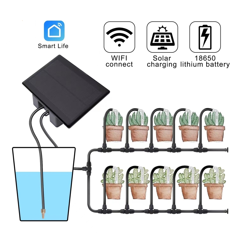 WIFI Solar Automatische Bewäss – Urban Farming System Bewertung und Preis