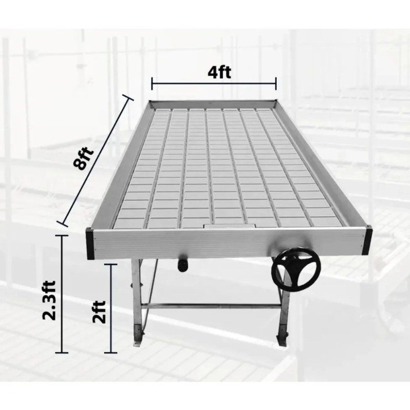 Gewächshaus-Schranktische, Flu – Flood Tray Table Bewertung und Preis