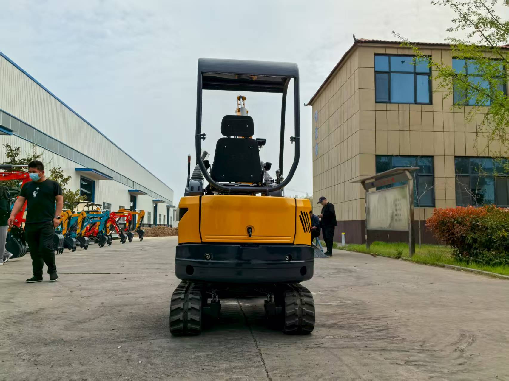2T rückloser kleiner Bagger, E – Urban Farming In China Bewertung und Preis